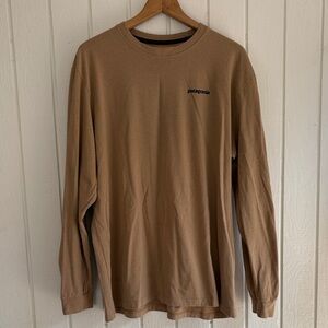P-6 Patagonia Responsibili-tee Logo Long Sleeve T-Shirt